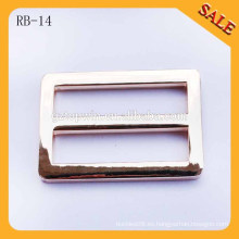 RB14 Gold sin accesorios de metal de la hebilla de la diapositiva del bolso para las piezas del bolso